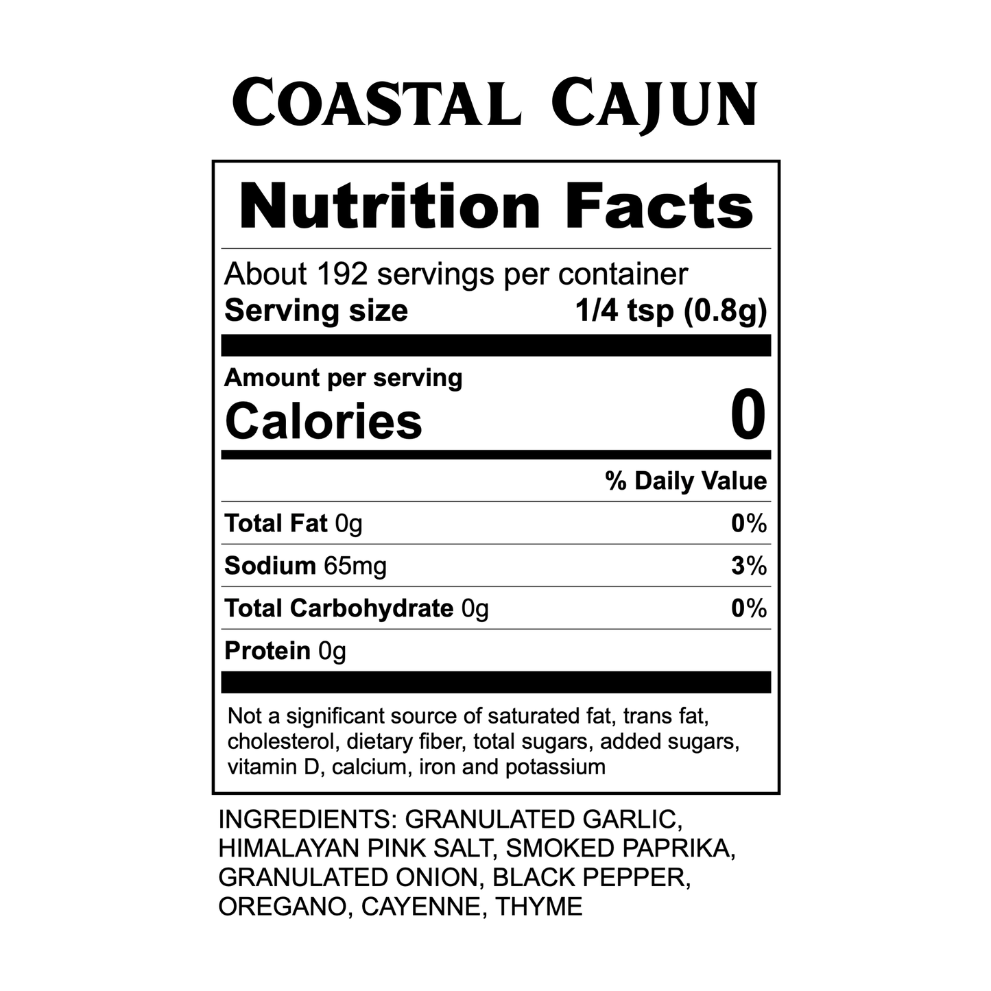 Coastal Cajun