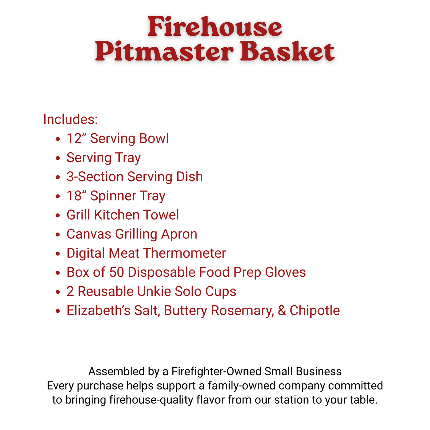 Firehouse Pitmaster Basket