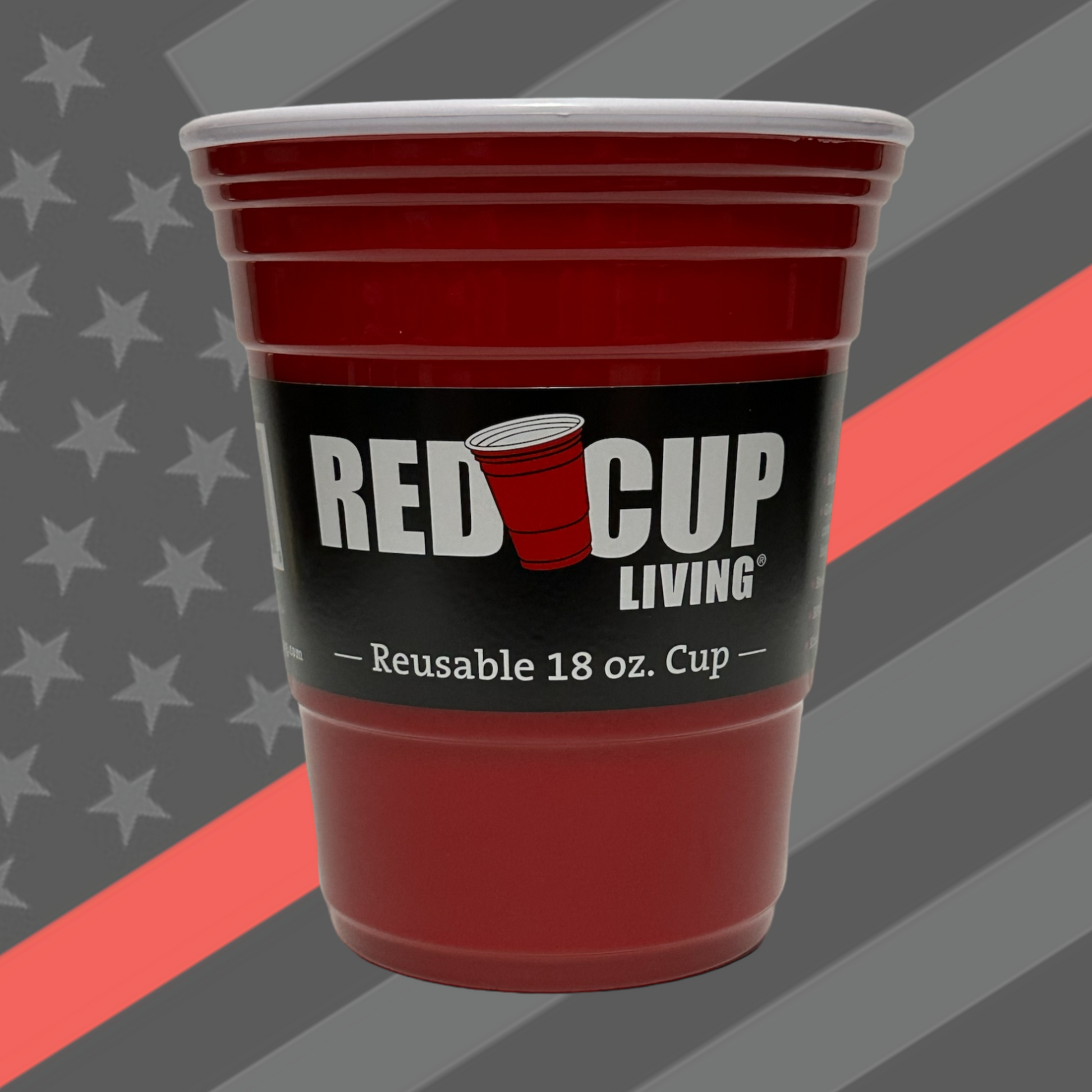 18oz Reusable Red Party Cup - Unkie's Seasoning LLC