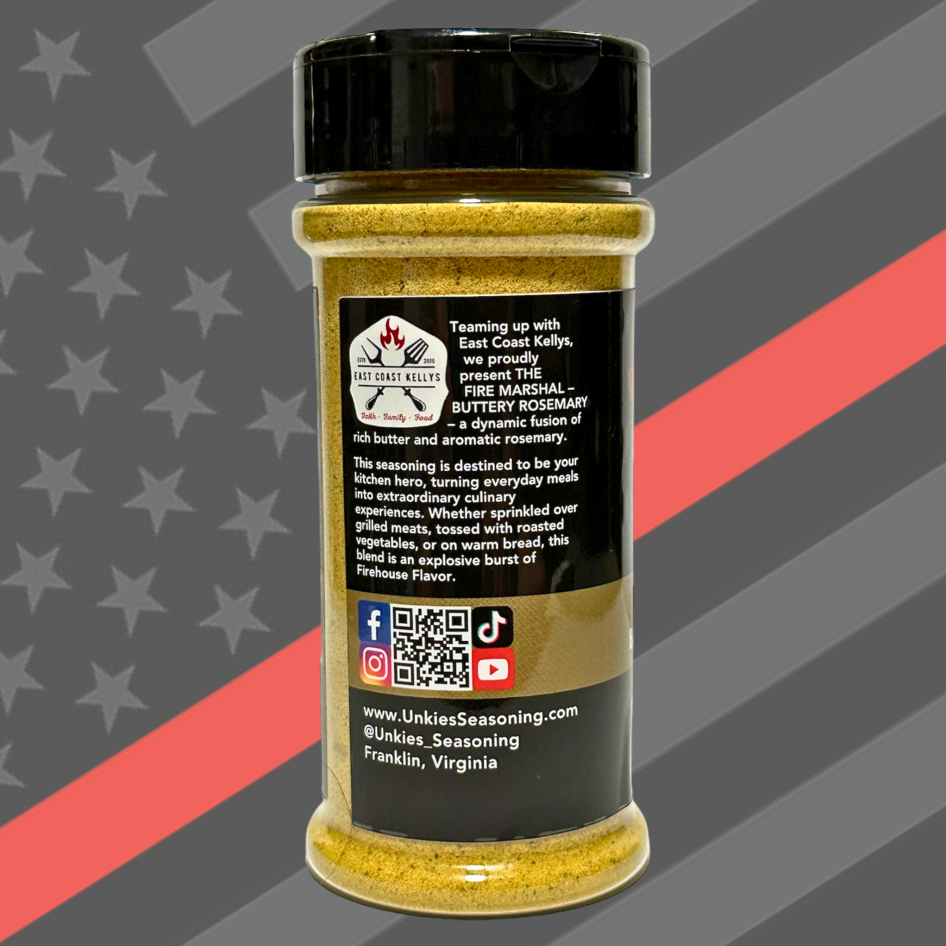 Buttery Rosemary - The Fire Marshal - Unkie's Seasoning LLC