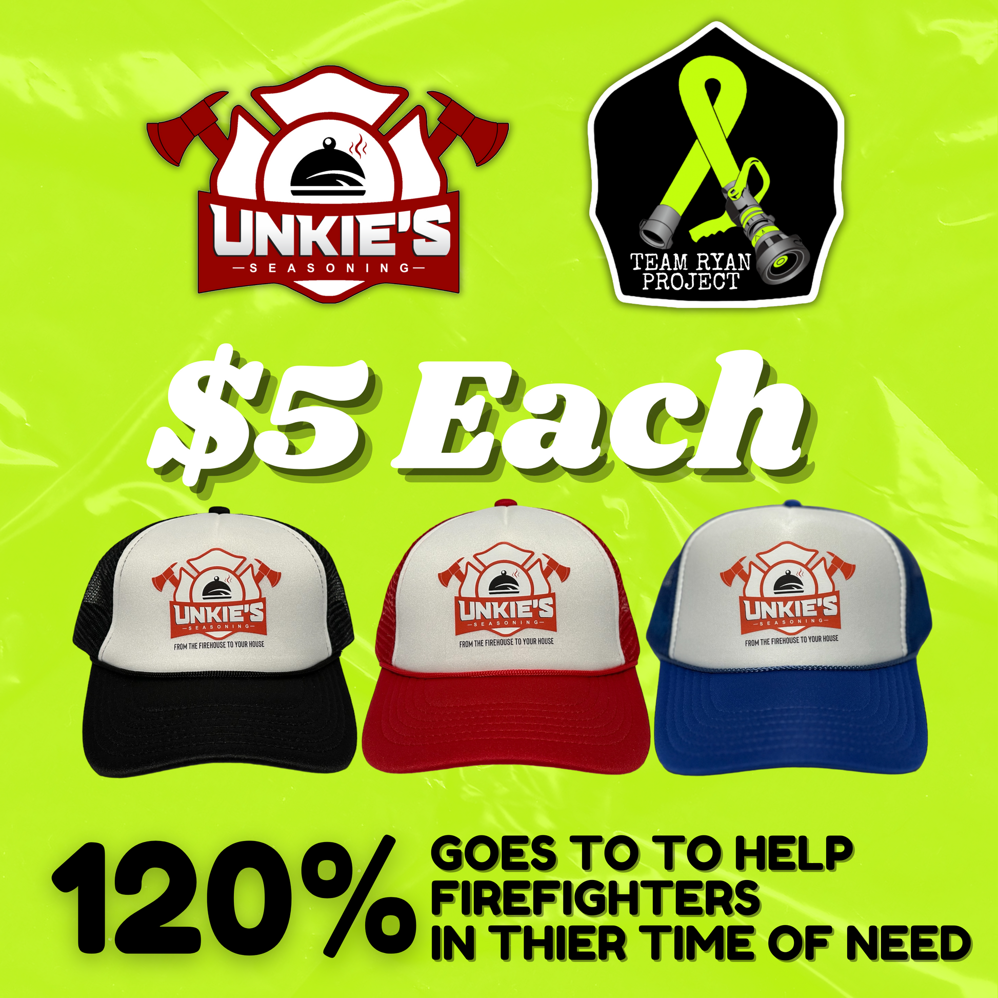 Foam Trucker Hat - Unkie's Seasoning LLC