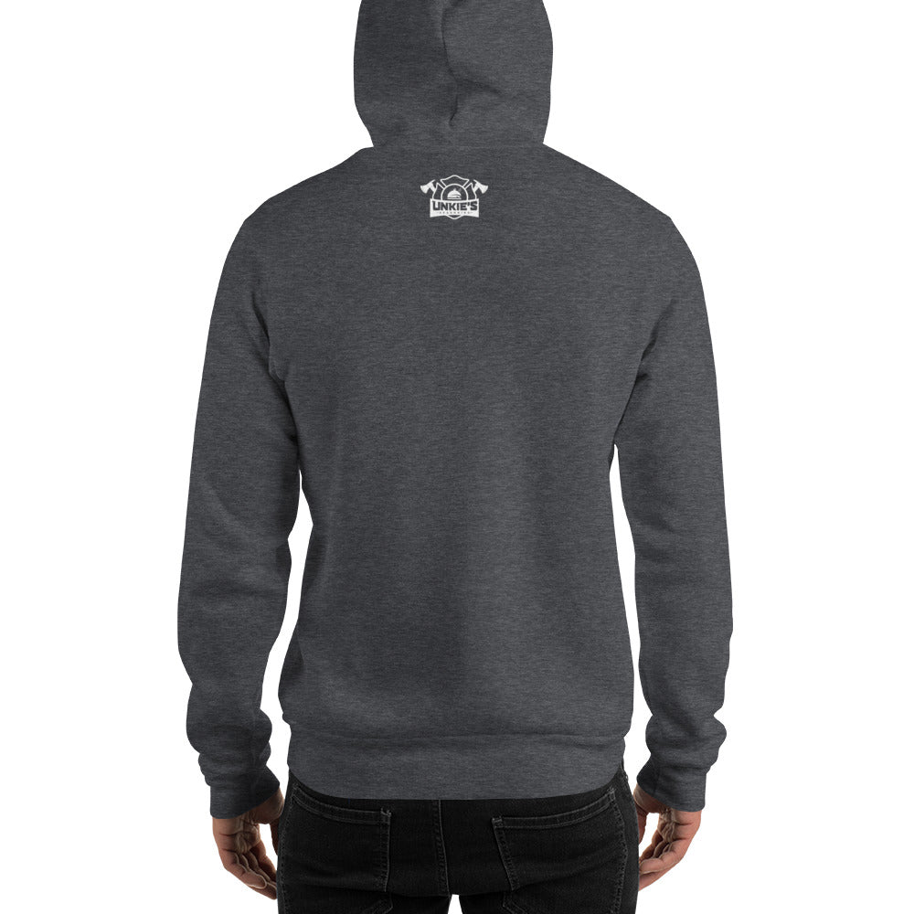 225 Somewhere Unisex Hoodie (Multi-Color, White Print) - Unkie's Seasoning LLC