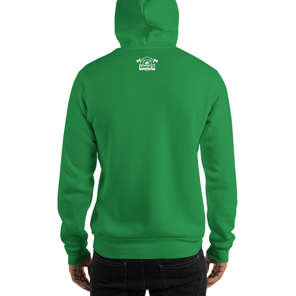 225 Somewhere Unisex Hoodie (Multi-Color, White Print) - Unkie's Seasoning LLC