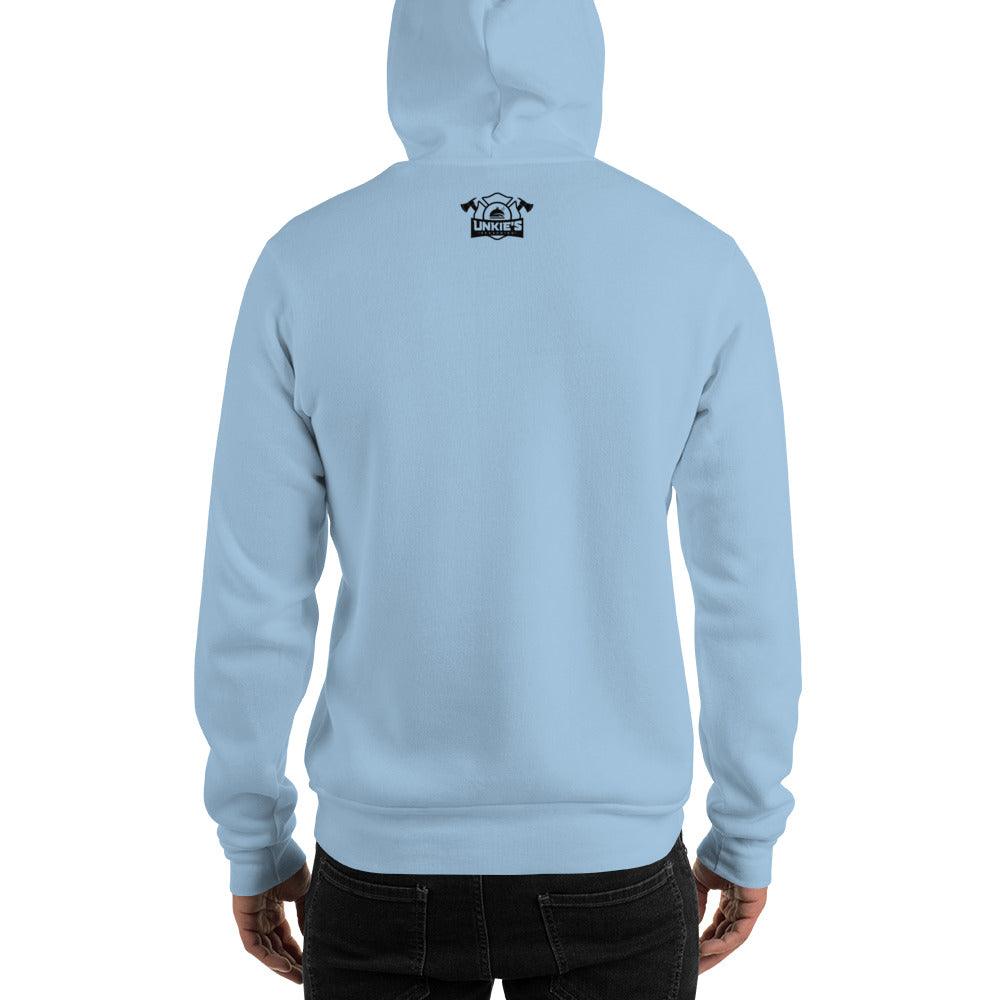 225 Somewhere Unisex Hoodie (Multi-Color, Black Print) - Unkie's Seasoning LLC