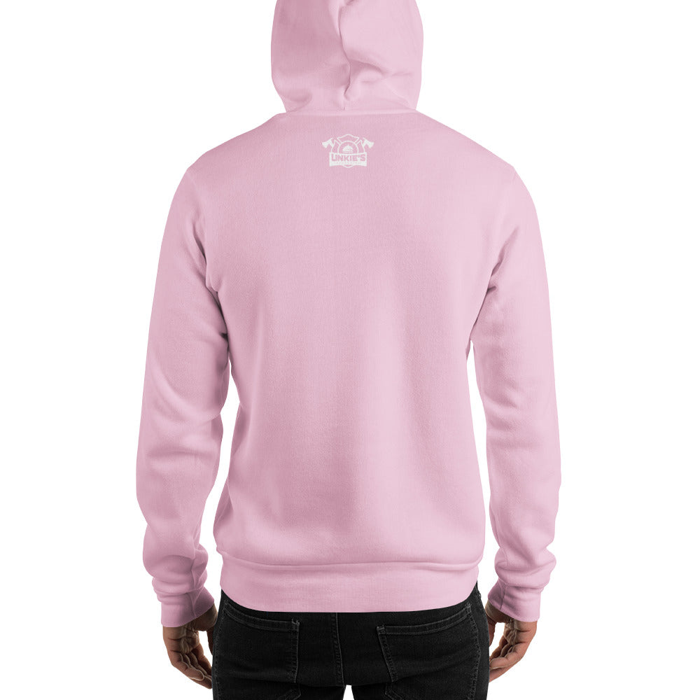 225 Somewhere Unisex Hoodie (Multi-Color, White Print) - Unkie's Seasoning LLC