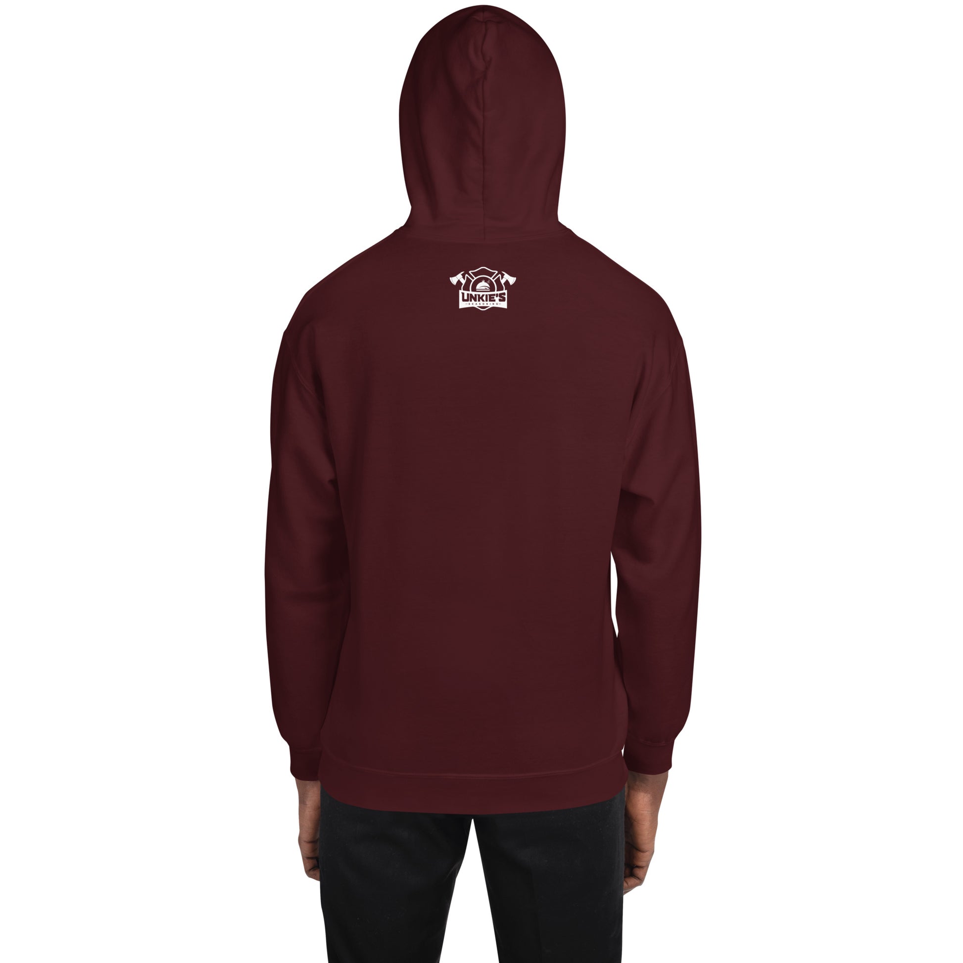 Body by Brisket Unisex Hoodie (Multi-Color, White Print) - Unkie's Seasoning LLC