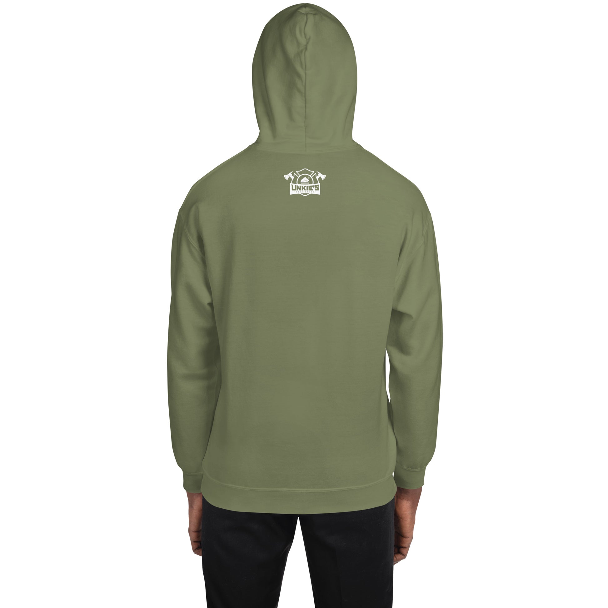 Body by Brisket Unisex Hoodie (Multi-Color, White Print) - Unkie's Seasoning LLC