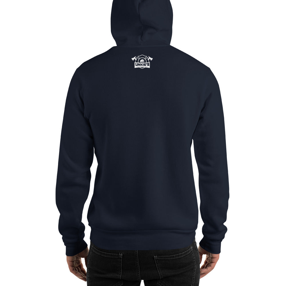 225 Somewhere Unisex Hoodie (Multi-Color, White Print) - Unkie's Seasoning LLC