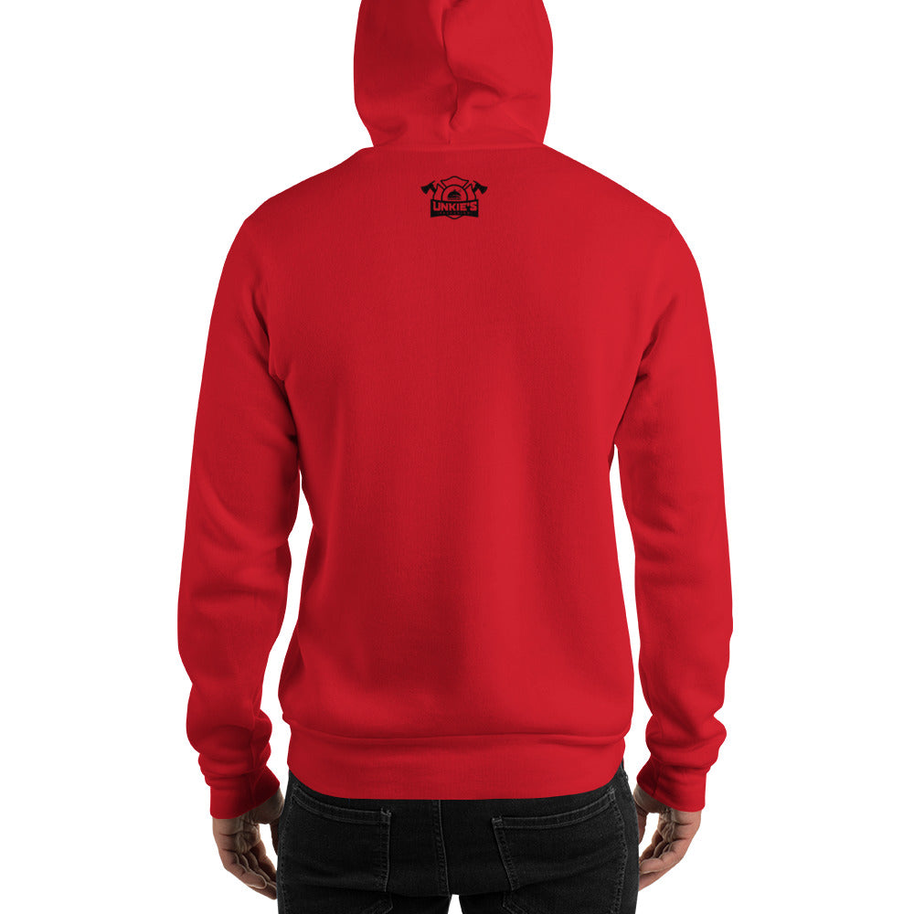 225 Somewhere Unisex Hoodie (Multi-Color, Black Print) - Unkie's Seasoning LLC