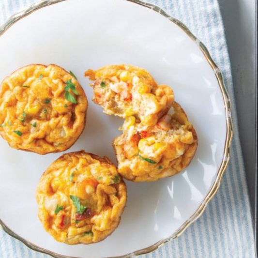 Crawfish Cornbread Muffins