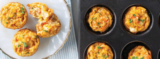 Crawfish Cornbread Muffins