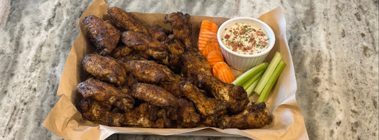 Baked Chipotle Chicken Wings