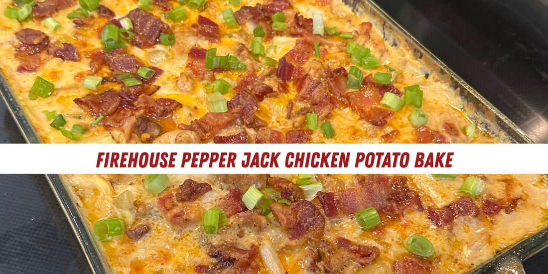 Firehouse Pepper Jack Chicken Potato Bake