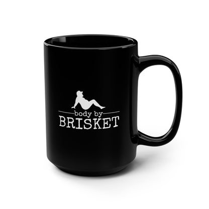 Body By Brisket Mug, 15oz