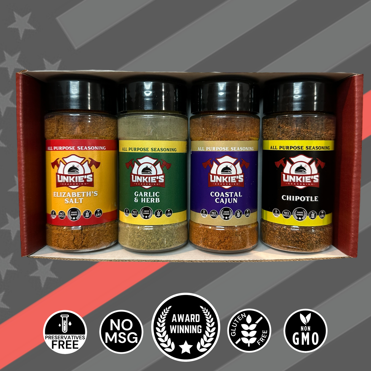 Unkie's Seasoning Sampler Set