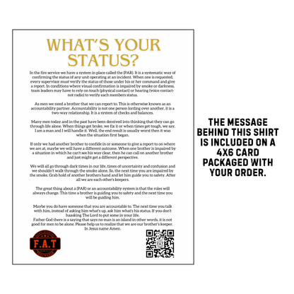July T-Shirt Combo – “PAR CHECK: What’s Your Status”